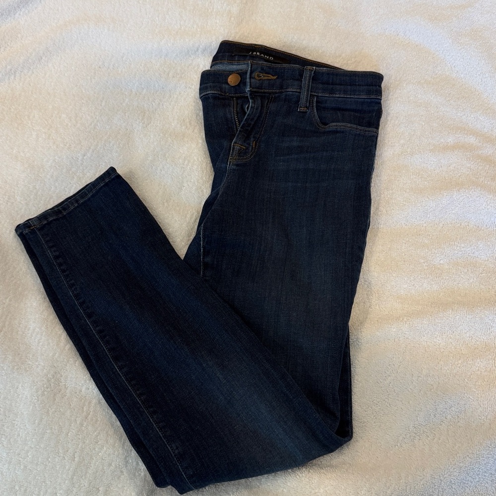 Dark Blue Denim Jeans